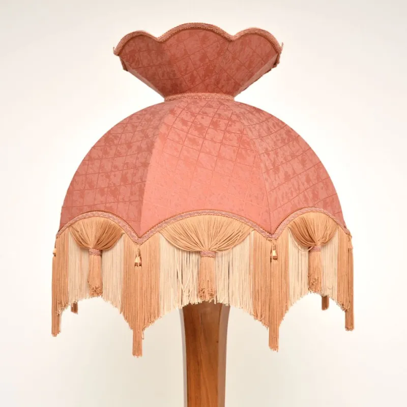Hot Pamono Art Deco Floor Lamp in Walnut, 1920s