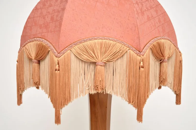 Hot Pamono Art Deco Floor Lamp in Walnut, 1920s