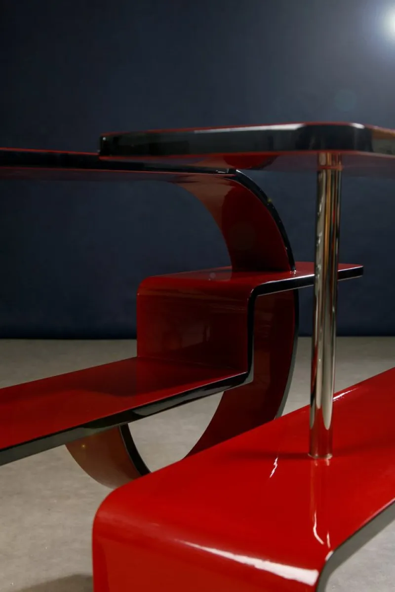Pamono Art Deco Flower Floors, 1930s> Garden Tables