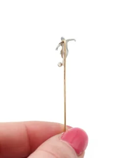 Pamono Art Deco Football Pin><noscript><img width=