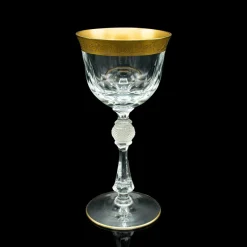 Pamono Art Deco French Celebratory Port Glasses, 1920s, Set of 2><noscript><img width=