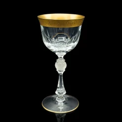 Pamono Art Deco French Celebratory Port Glasses, 1920s, Set of 2><noscript><img width=