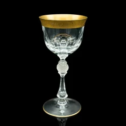 Pamono Art Deco French Celebratory Port Glasses, 1920s, Set of 2><noscript><img width=