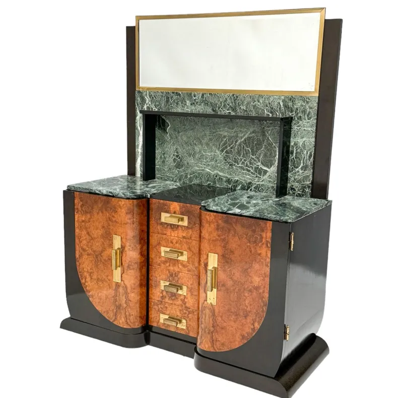 Pamono Art Deco French Dressing Table, 1930s> Dressing Tables