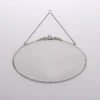 Pamono Art Deco French Oval Shaped Mirror, 1930s> Mirrors