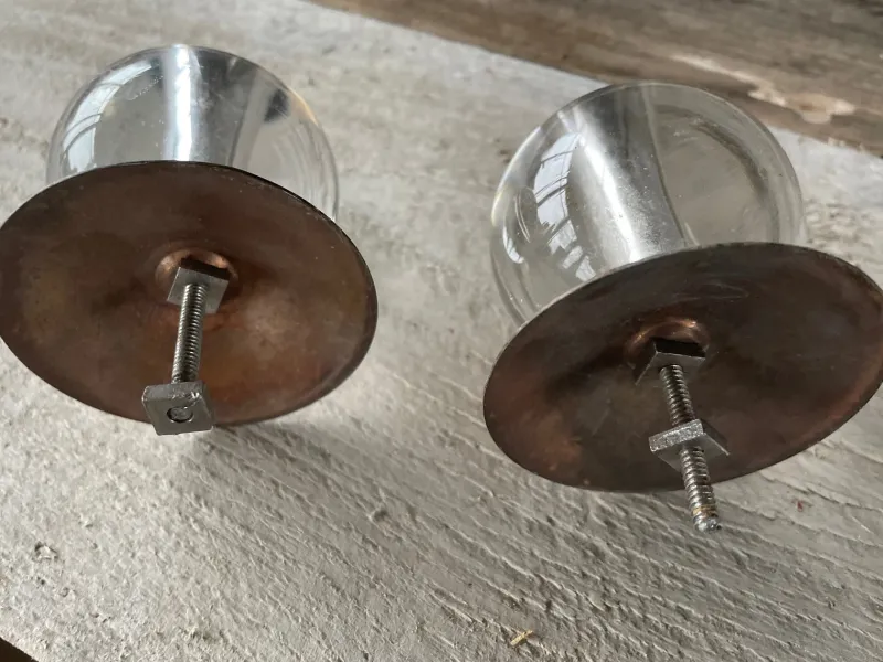 Pamono Art Deco Furniture Handles, 1940s, Set of 2> Architectural Elements