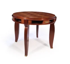 Online Pamono Art Deco Games Table by Jules Leleu, 1940s