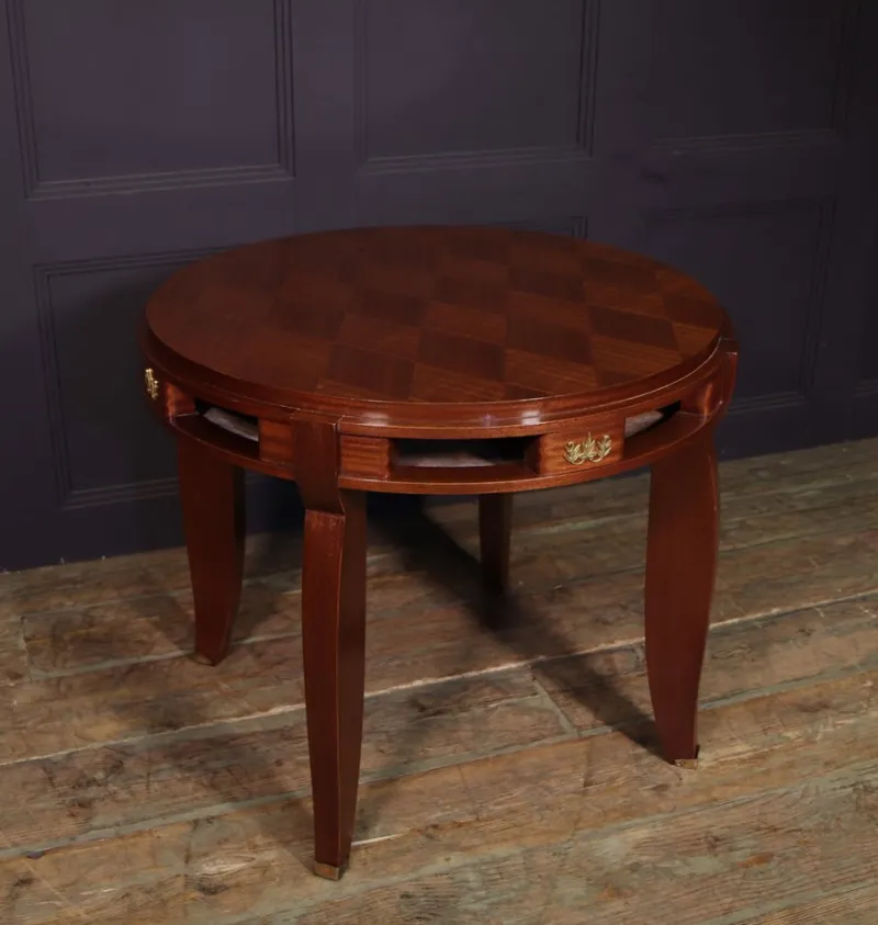 Online Pamono Art Deco Games Table by Jules Leleu, 1940s