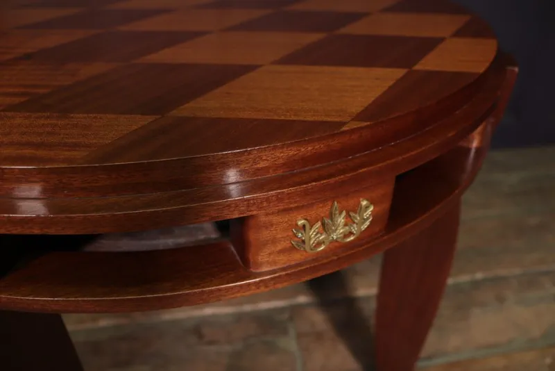 Online Pamono Art Deco Games Table by Jules Leleu, 1940s