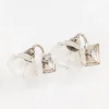 Pamono Art Deco GEC Silver Plated Wall Lamps, 1920s, Set of 2