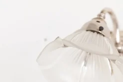 Pamono Art Deco GEC Silver Plated Wall Lamps, 1920s, Set of 2