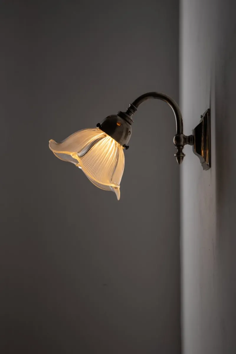Pamono Art Deco GEC Silver Plated Wall Lamps, 1920s, Set of 2