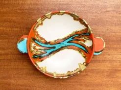 Pamono Art Deco German Pottery Bowl from Carstens Uffrecht Keramik, 1930s> Bowls
