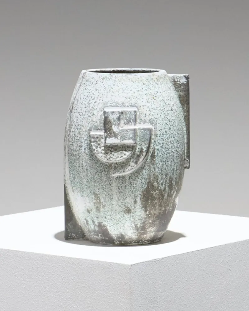 Hot Pamono Art Deco Glazed Ceramic Vase, 1930s