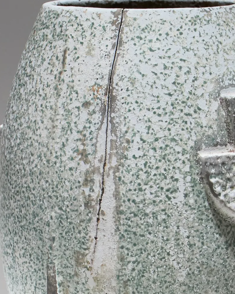 Hot Pamono Art Deco Glazed Ceramic Vase, 1930s