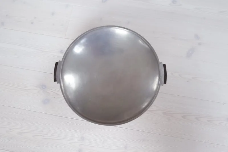 Pamono Art Deco Globe Tray in Pewter, 1930s> Trays