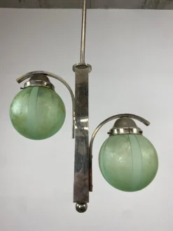 Pamono Art Deco Green Hanging Lamp, 1930s> Ceiling Lights