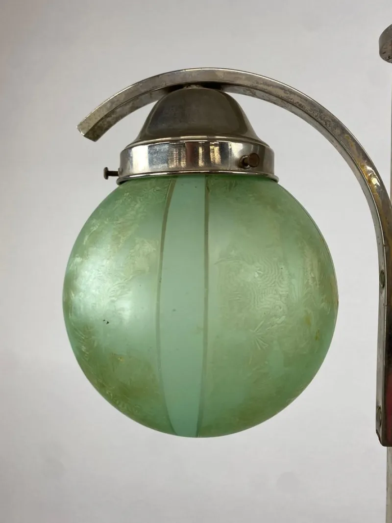Pamono Art Deco Green Hanging Lamp, 1930s> Ceiling Lights