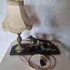 Clearance Pamono Art Deco Greyhound Desk Lamp, 1920s