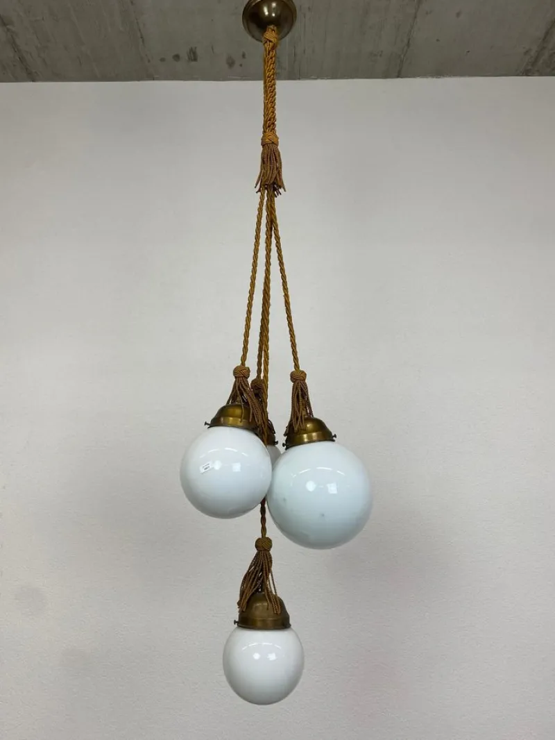 Pamono Art Deco Hanging Lamp, 1930s