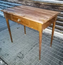 Pamono Art Deco Italian One Drawer Console Table><noscript><img width=