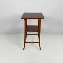 New Pamono Art Deco Italian Square Wooden Pedestal, 1920s