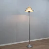 Online Pamono Art Deco Lacquered Aluminum and Chrome Floor Lamp, 1930s