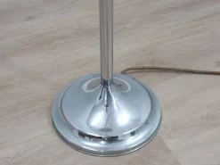 Online Pamono Art Deco Lacquered Aluminum and Chrome Floor Lamp, 1930s