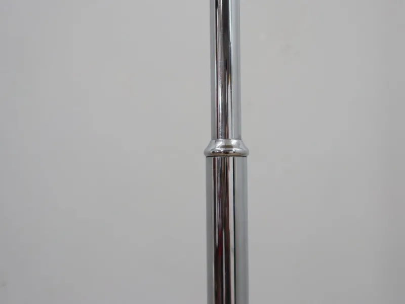 Online Pamono Art Deco Lacquered Aluminum and Chrome Floor Lamp, 1930s