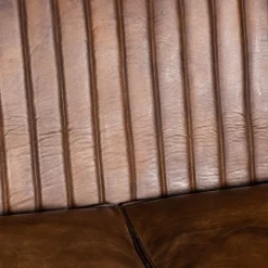 Discount Pamono Art Deco Leather Tub Chairs & Sofa, 1920s, Set of 3