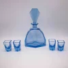 Pamono Art Deco Liquor Set by Moser, 1920s, Set of 5> Bottles, Carafes & Jugs