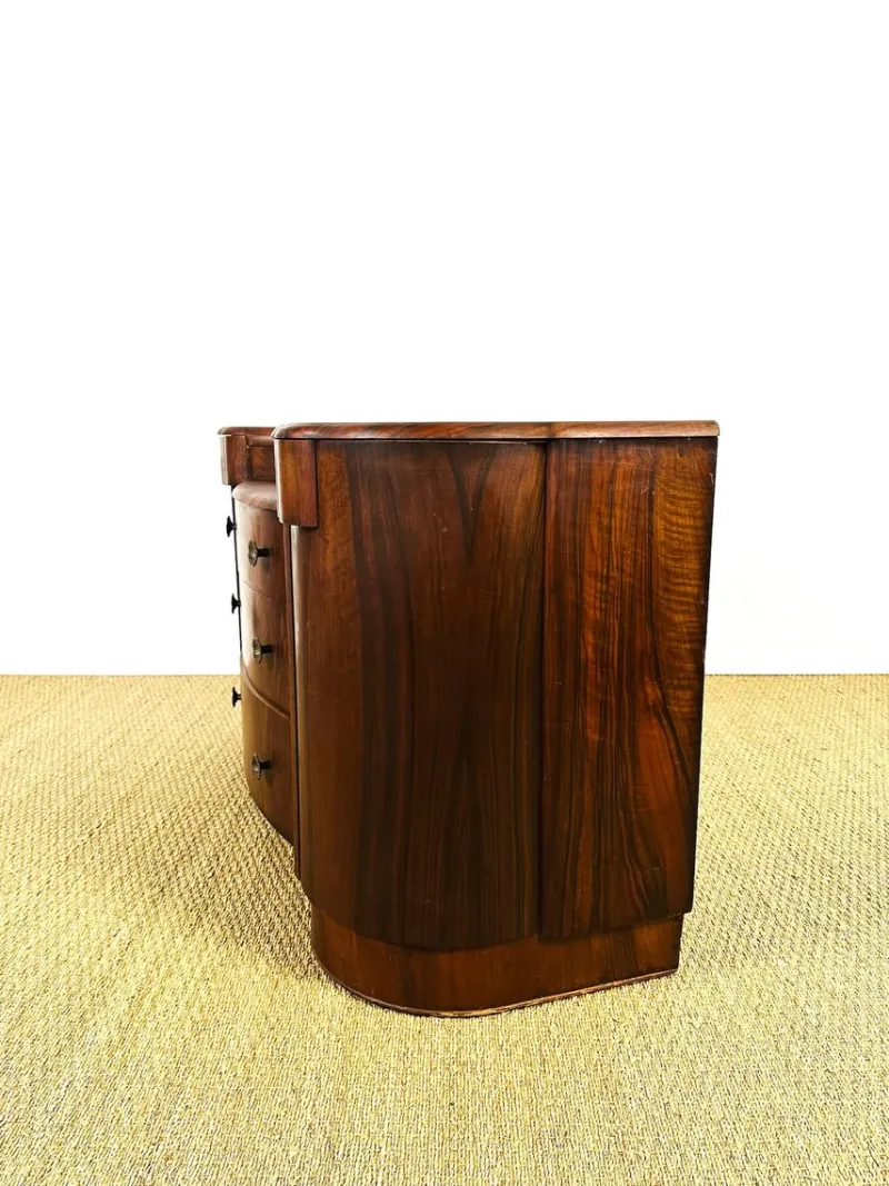 Pamono Art Deco Macassar Dressing Table by Shrager, England, 1930> Dressing Tables