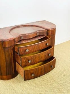 Pamono Art Deco Macassar Dressing Table by Shrager, England, 1930><noscript><img width=