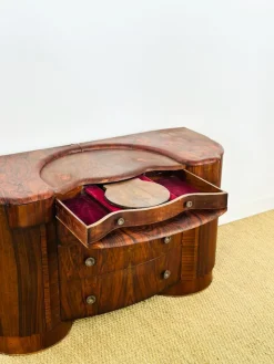 Pamono Art Deco Macassar Dressing Table by Shrager, England, 1930><noscript><img width=