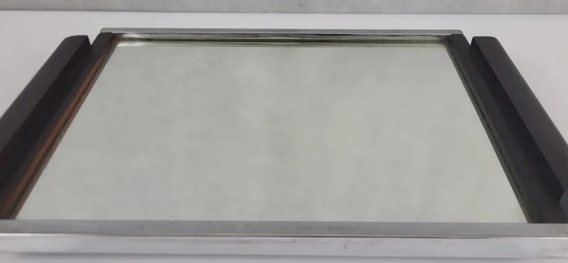 Discount Pamono Art Deco Macassar Wood Mirror Tray, 1930s