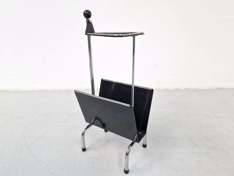 Pamono Art Deco Magazine Rack, 1930s> Magazine Racks