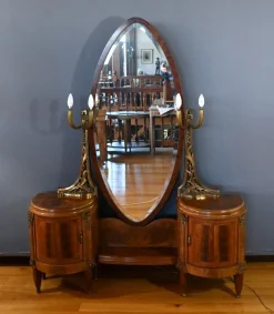 Pamono Art Deco Mahogany and Thuya Dressing Table, 1920> Dressing Tables