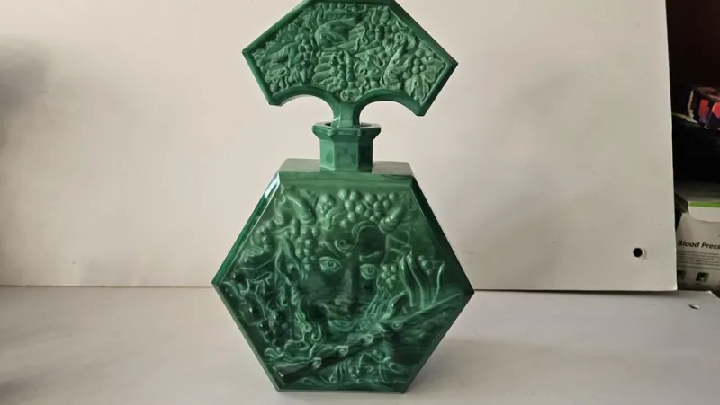 Clearance Pamono Art Deco Malachite Liqueur Set, 1930s, Set of 8