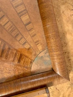 Pamono Art Deco Marquetry Tray by Kupfer-Sonne, 1930s><noscript><img width=