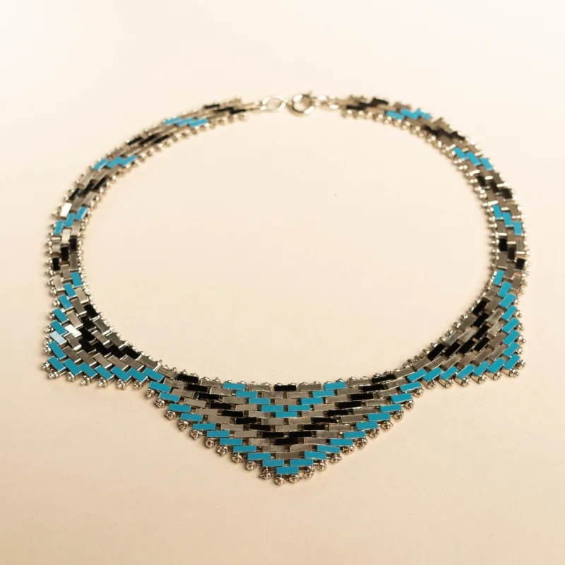 Pamono Art Deco Masonry Necklace attributed to Jakob Bengel, 1930s> Necklaces