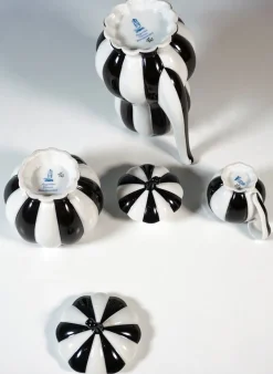 Discount Pamono Art Deco Melon Mocha Set by Josef Hoffmann, 1980s, Set of 15