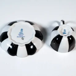 Discount Pamono Art Deco Melon Mocha Set by Josef Hoffmann, 1980s, Set of 15