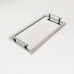 Pamono Art Deco Mirror Tray, Former Czechoslovakia, 1930s><noscript><img width=