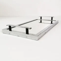 Pamono Art Deco Mirror Tray, Former Czechoslovakia, 1930s><noscript><img width=