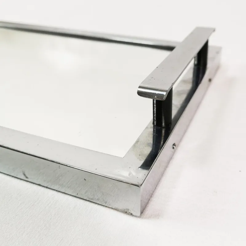 Pamono Art Deco Mirror Tray, Former Czechoslovakia, 1930s> Trays
