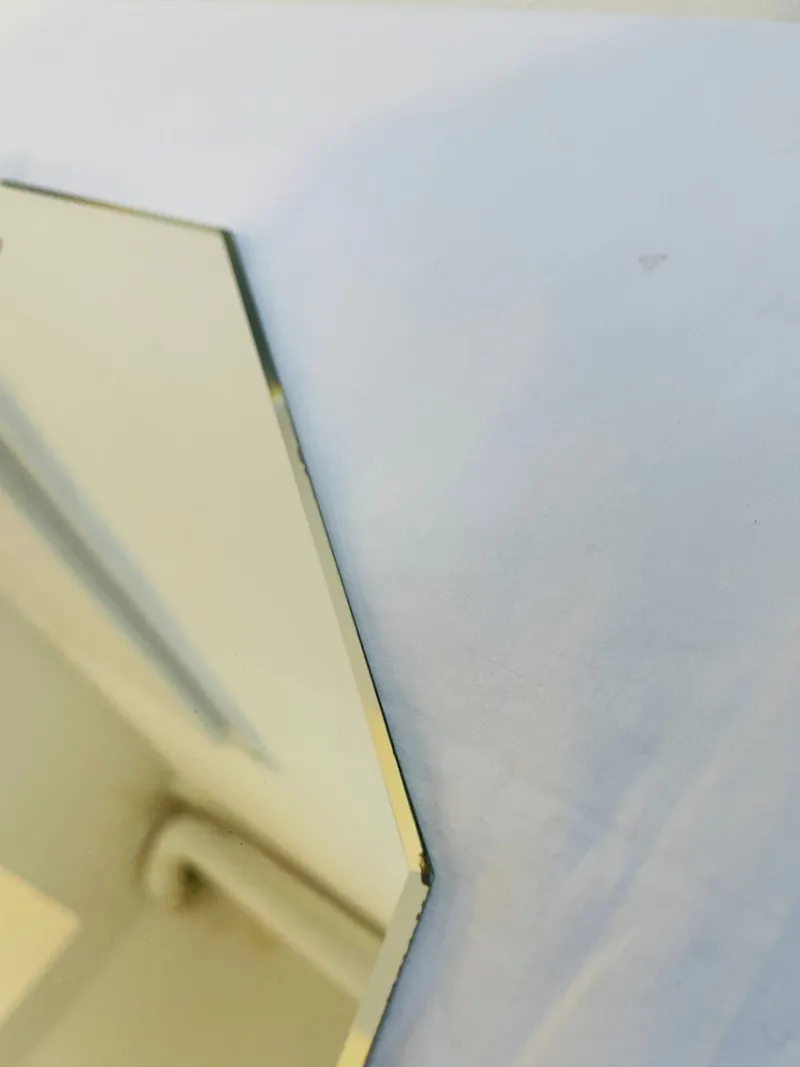 Pamono Art Deco Mirrored Tray with Metal Handles, 1920s> Trays