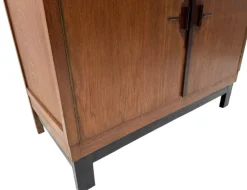 Hot Pamono Art Deco Modern Sideboard with Black Lacquered Top, 1930s