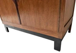 Hot Pamono Art Deco Modern Sideboard with Black Lacquered Top, 1930s