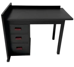 Hot Pamono Art Deco Modernist Black Lacquered Desk, 1930s