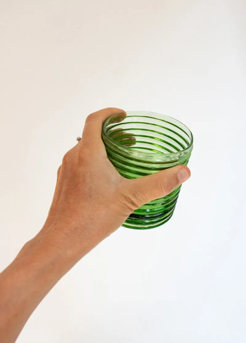 Pamono Art Deco Murano Glasses by Mariana Iskra, Set of 6> Tabletop